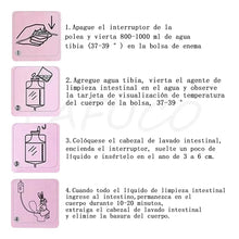 Cargar imagen en el visor de la galería, Bolsa Irrigador Para Enema Reutilizable 1200ML