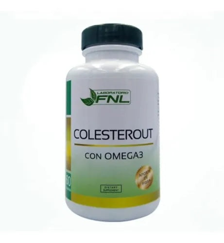 Colesterout Con Omega3 60 Cápsulas Ajo Lecitina Alfalfa