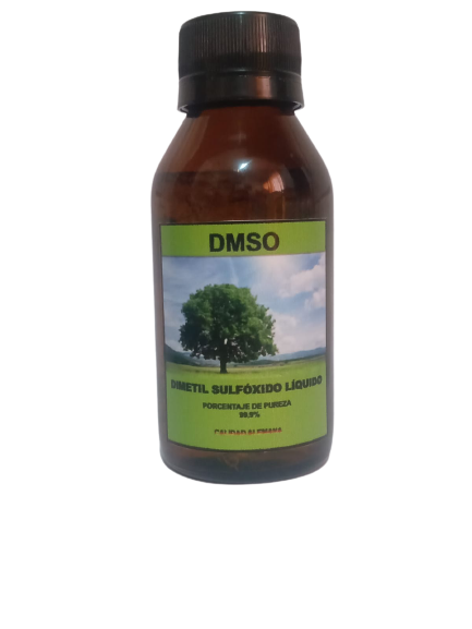 DMSO Dimetil sulfóxido 60ML, pureza del 99,9%.